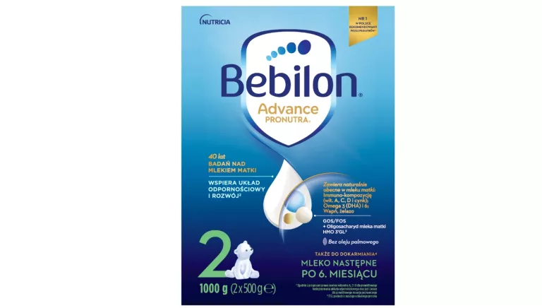 BEBILON 2 ADVANCE PRONUTRA MLEKO NASTĘPNE 1000 G