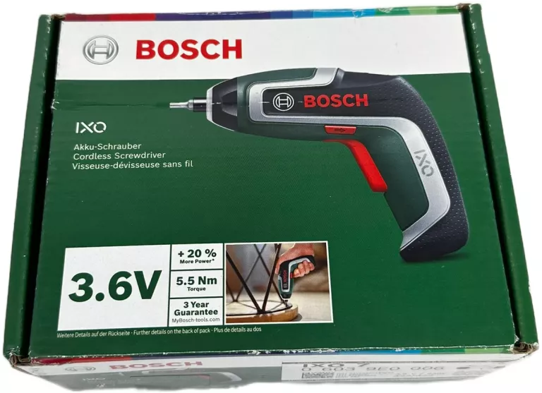 WKRĘTAK AKUMULATOROWY BOSCH IXO 7 06039E0020 3.6V 2AH