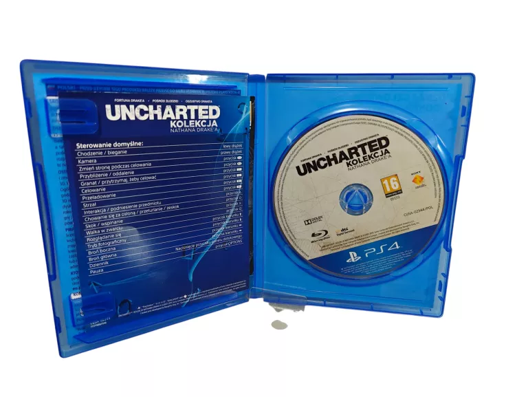UNCHARTED KOLEKCJA PS4 PL!!