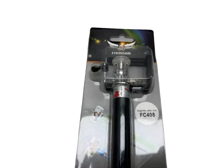SELFIE STICK FC 408, Z KLIPSEM DO SMARTFONA I GO PRO, ALUMINIUM
