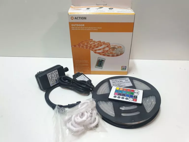 TAŚMA LED 5M RGB ACTION OUTDOR PUDEŁKO