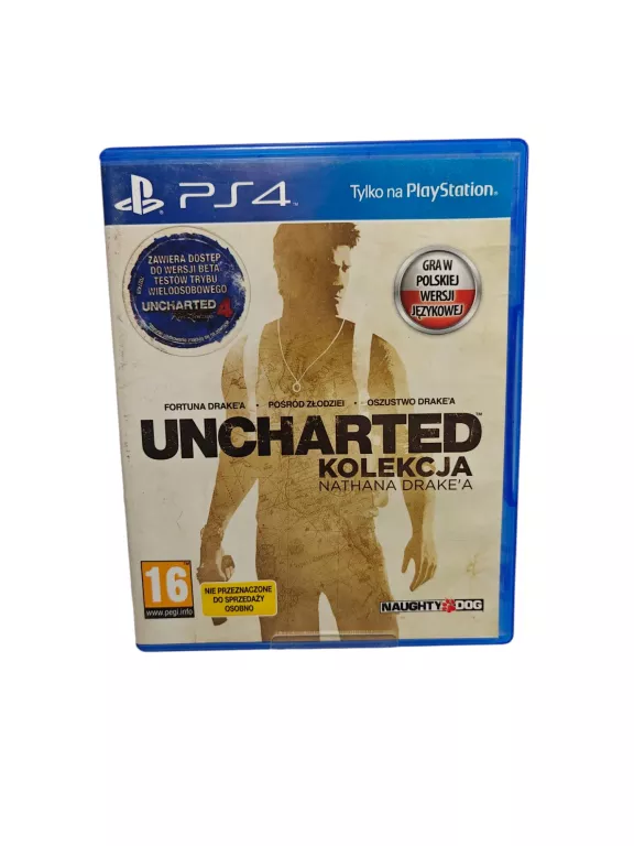 UNCHARTED KOLEKCJA PS4 PL!!