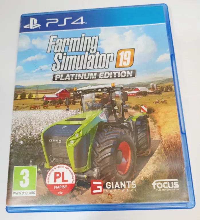 GRA 20 FARMING SIMULATOR 19 PLATINUM EDITION GRA NA PS4