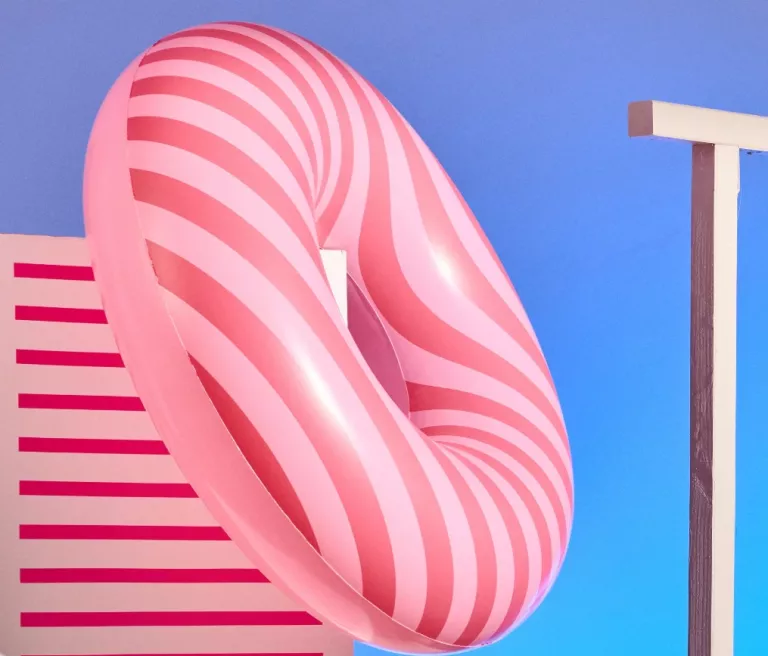 DMUCHANE KOŁO 120 CM DONUT