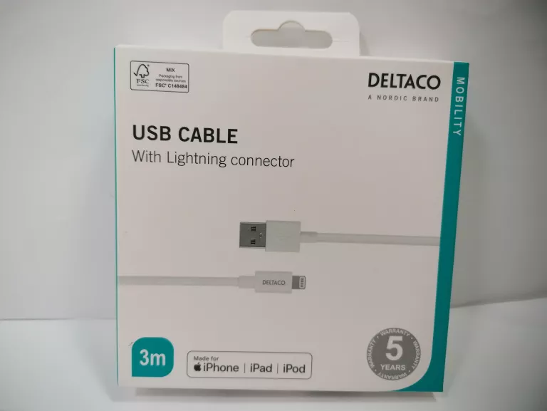 KABEL USB IPHONE 3M