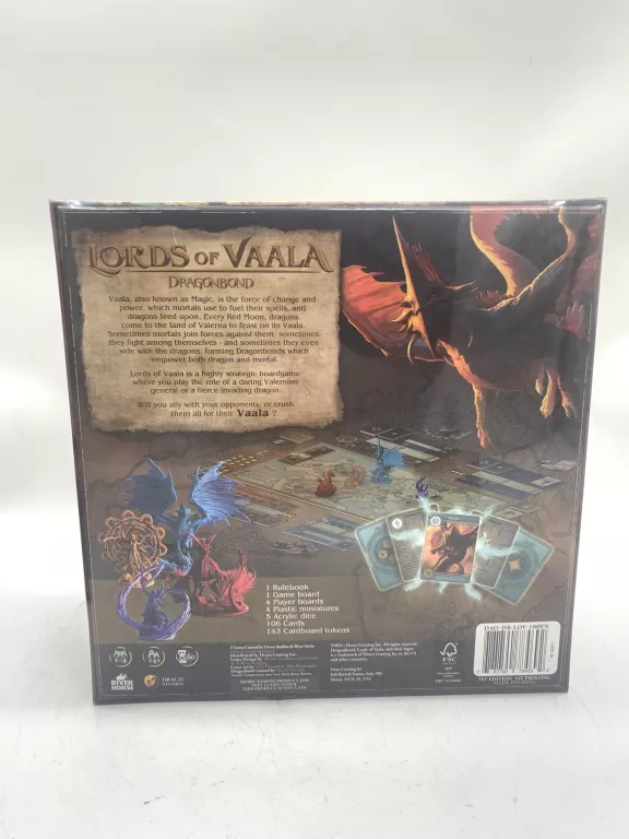 GRA PLANSZOWA DRAGONBOND: LORDS OF VAALA