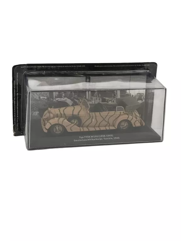 1:43 MERCEDES BENZ TYP 770K W150 1938-1943 AFRIKA KORPS
