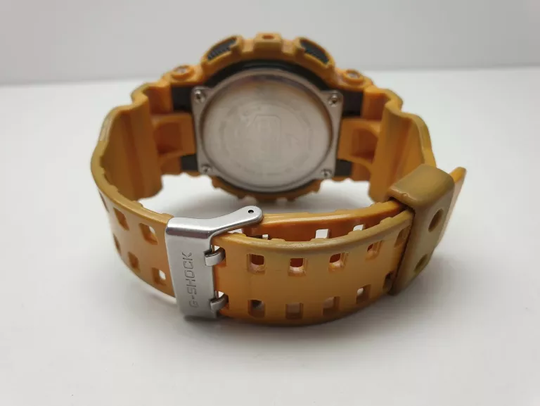 ZEGAREK MĘSKI CASIO GA-100A ZÓŁTY
