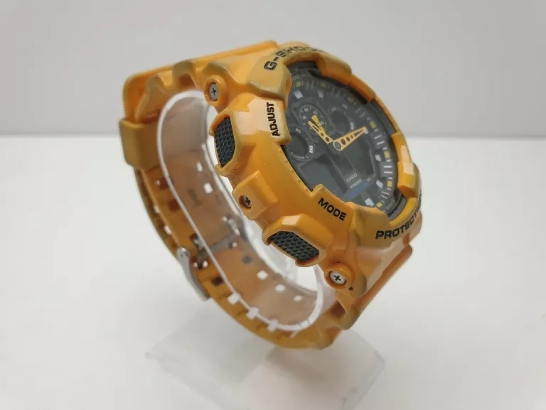 ZEGAREK MĘSKI CASIO GA-100A ZÓŁTY
