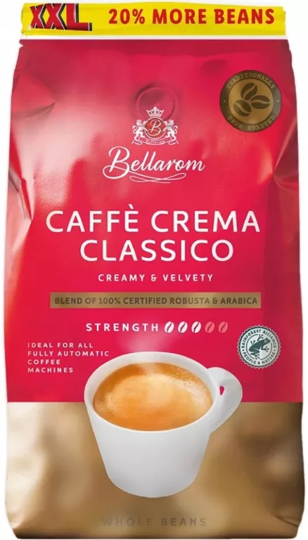 KAWA ZIARNISTA ARABICA BELLAROM CAFFE CREMA CLASSICO 1000 G