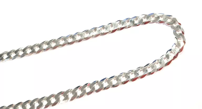 P.925 SREBRO ŁAŃCUSZEK PANCERKA 12,49 GR ---- 50CM