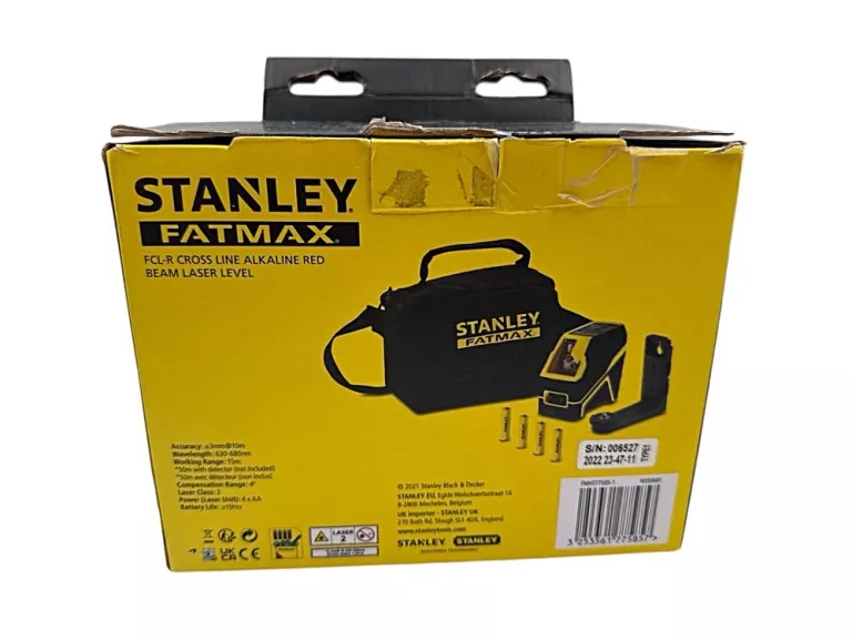 LASER KRZYŻOWY CZERWONY STANLEY FATMAX FCL-R FMHT77585-1