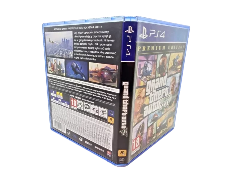 GRA PS4 GTA V PREMIUM EDITION PL