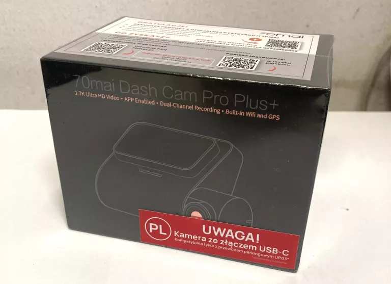 WIDEOREJESTRATOR 70MAI DASH CAM PRO PLUS!POLECAM