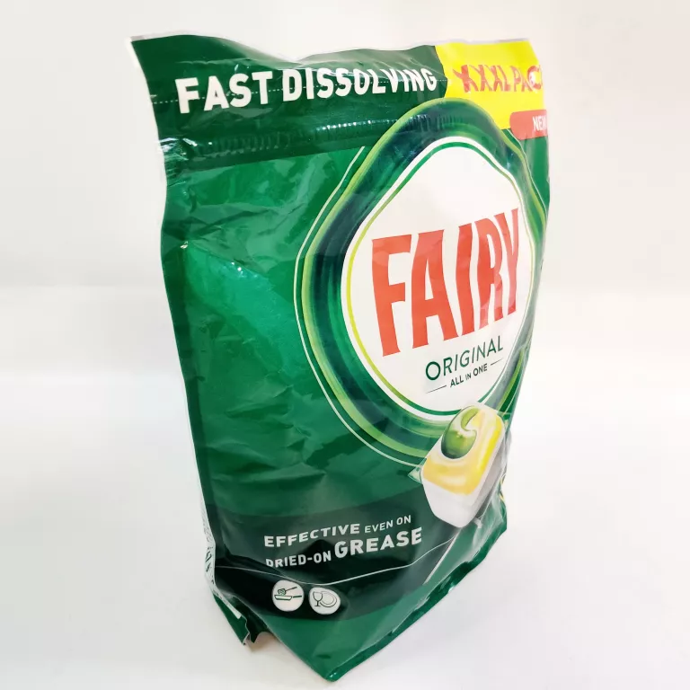 KAPSUŁKI DO ZMYWARKI FAIRY ORIGINAL ALL IN ONE CYTRYNA 116SZT