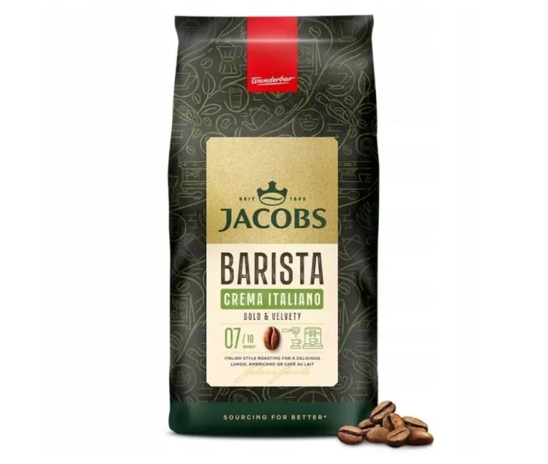 KAWA ZIARNISTA JACOBS BARISTA CREMA ITALIANO 1KG