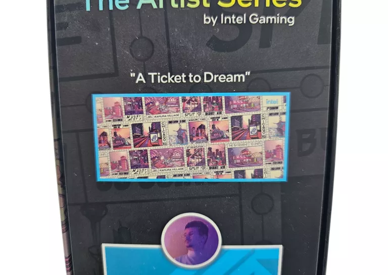 PODKŁADKA THE ARTIST SERIES BY INTEL GAMING A TICKET TO DREAM 900X400X4MM