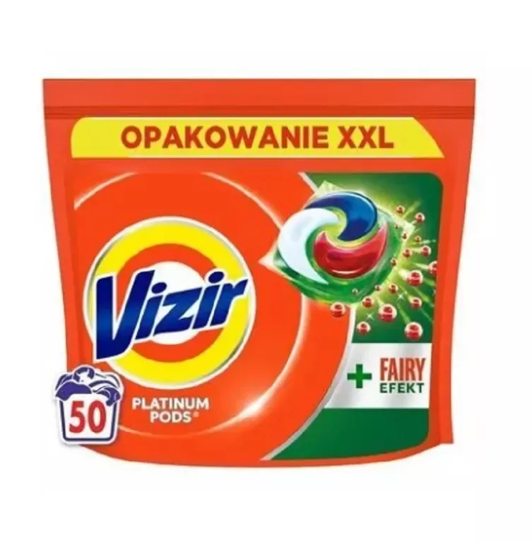 KAPSUŁKI DO PRANIA VIZIR PLATINUM FAIRY 50 SZT.