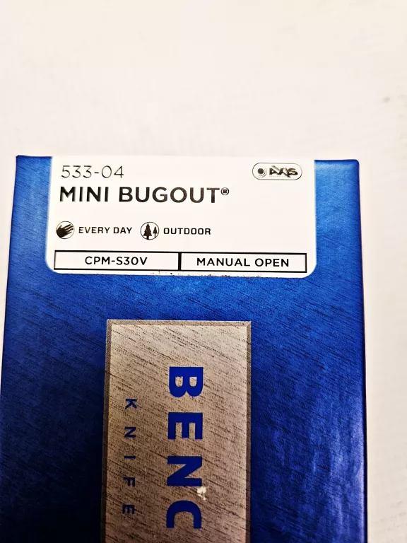 NÓŻ BENCHMADE 533-04 MINI BUGOUT PUDEŁKO