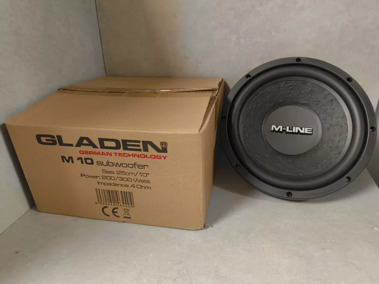 GŁOŚNIK / SUBWOOFER GLADEN AUDIO M10 *IGŁA*