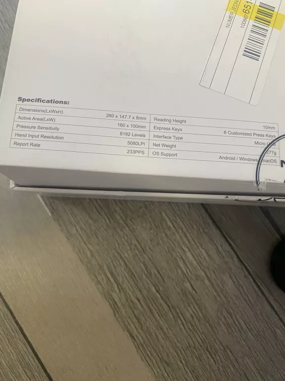 TABLET GRAFICZNY INSPIROY H 640P