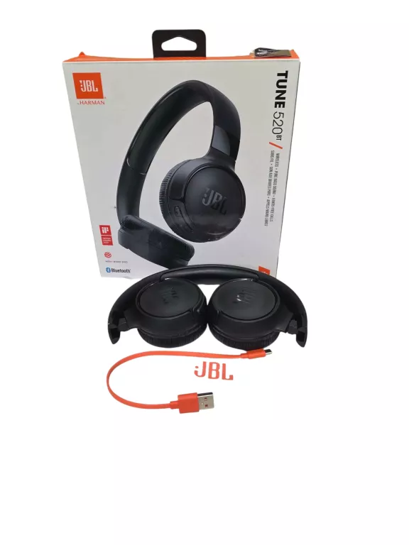 SŁUCHAWKI JBL TUNE 520 BT CZARNE
