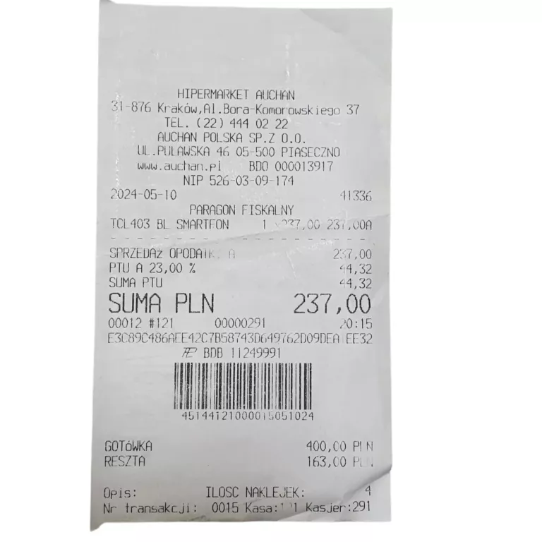 TELEFON TCL 403 2 GB / 32 GB 4G (LTE) GW