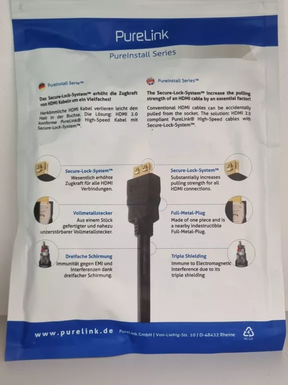 KABEL HDMI-HDMI PURELINK 1,5M