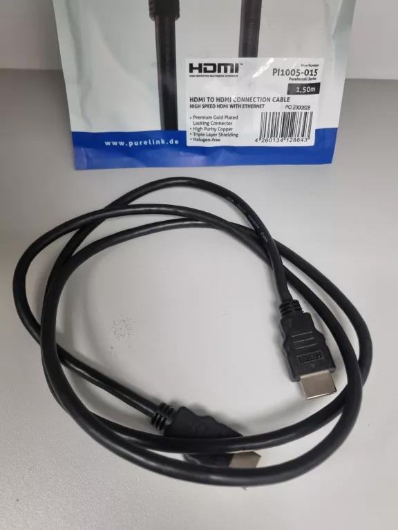 KABEL HDMI-HDMI PURELINK 1,5M