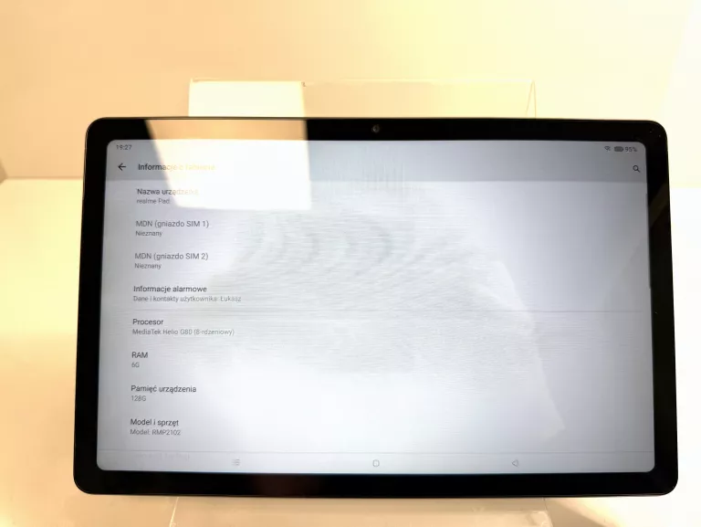 TABLET REALME PAD 10,4 6/128GB SZARY