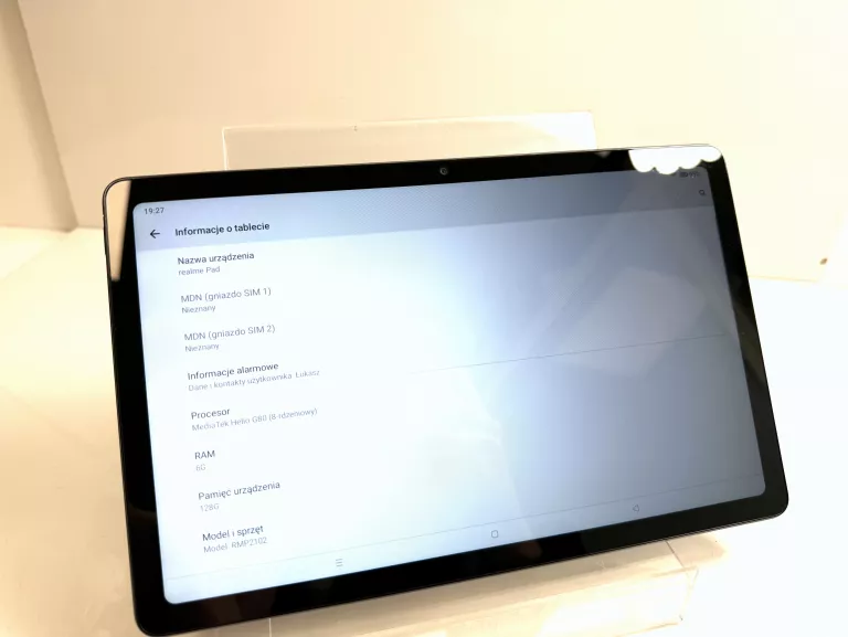 TABLET REALME PAD 10,4 6/128GB SZARY