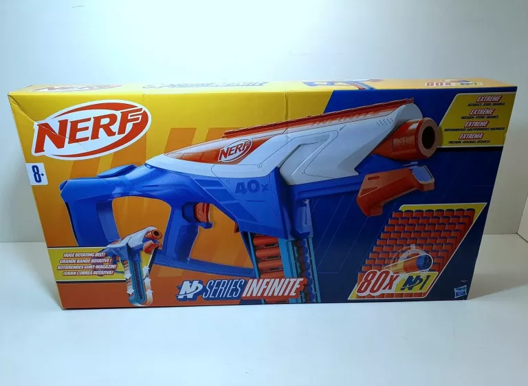 WYRZUTNIA NERF N SERIES INFINITE BLASTER F8631EU4