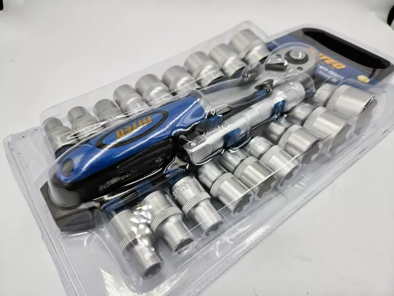 KLUCZ NASADOWY 1/2" Z NASADKAMI 9-32