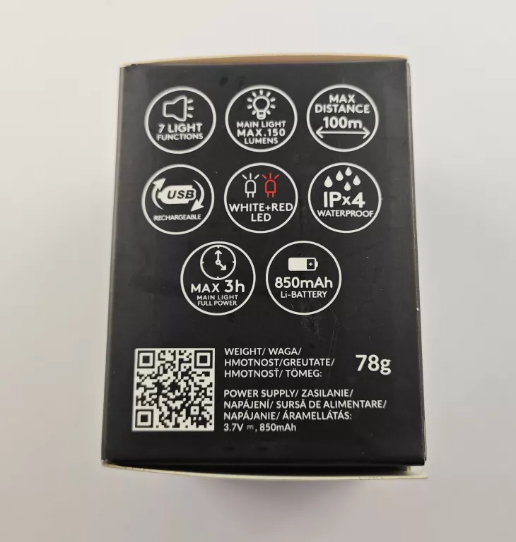 LAMPKA CZOŁOWA HI-TEC EDAN LIGHT 150