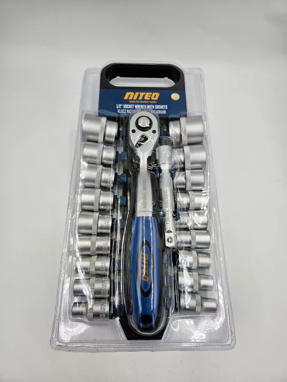 KLUCZ NASADOWY 1/2" Z NASADKAMI 9-32
