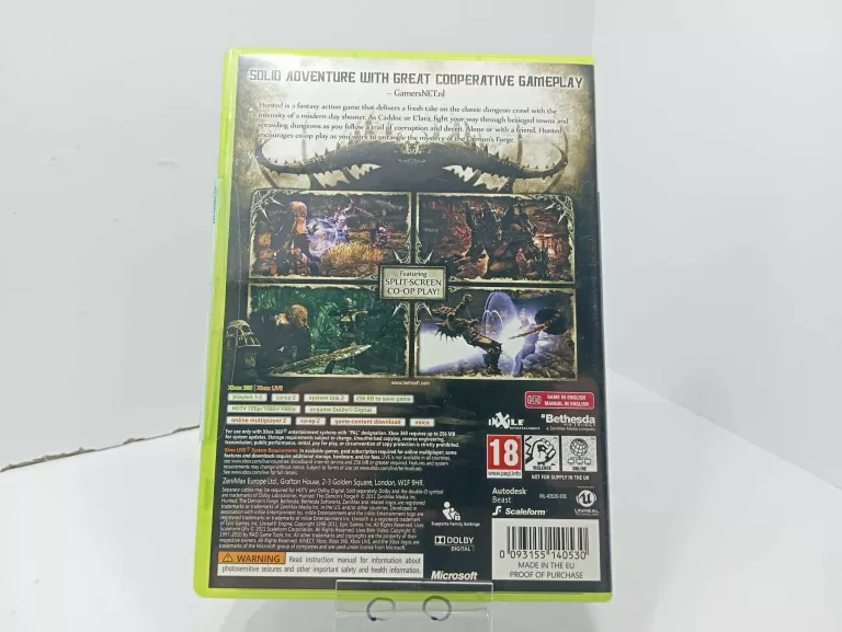 GRA XBOX 360 HUNTED THE DEMON'S FORGE