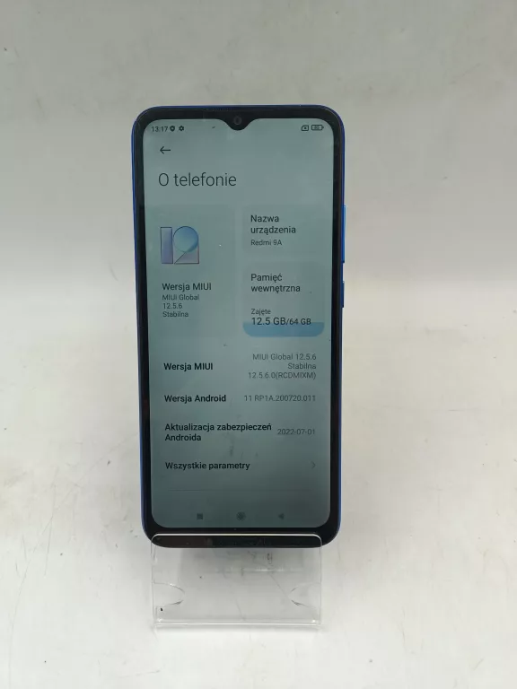 TELEFON XIAOMI REDMI 9A 4GB/64GB