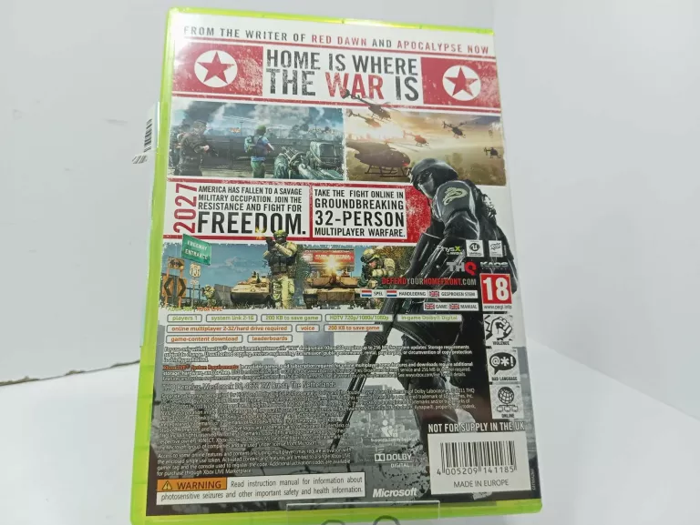 GRA HOMEFRONT XBOX 360
