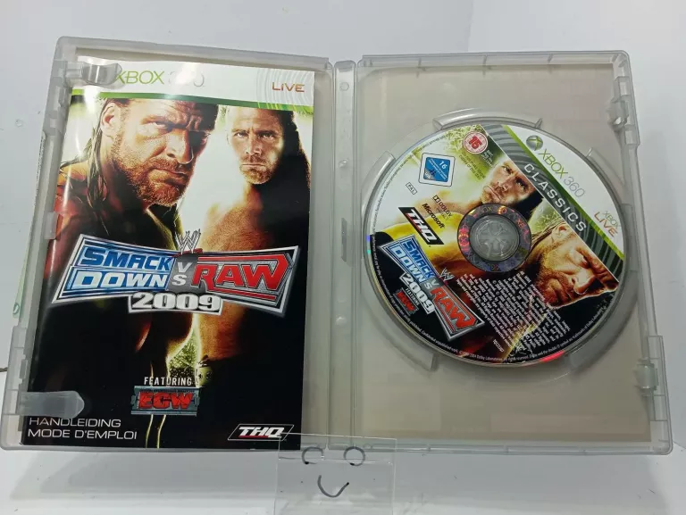 SMACKDOWN VS RAW 2009 X360