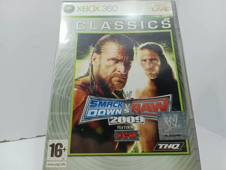 SMACKDOWN VS RAW 2009 X360