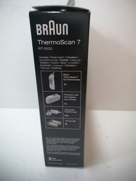 TERMOMETR BRAUN THERMOSCAN 7