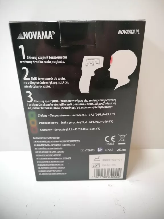 TERMOMETR NOVAMA 4HEAD