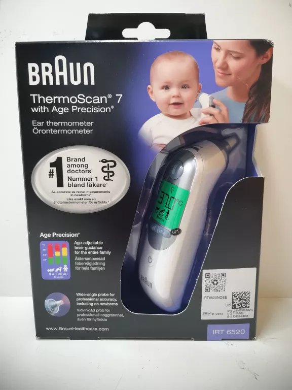 TERMOMETR BRAUN THERMOSCAN 7