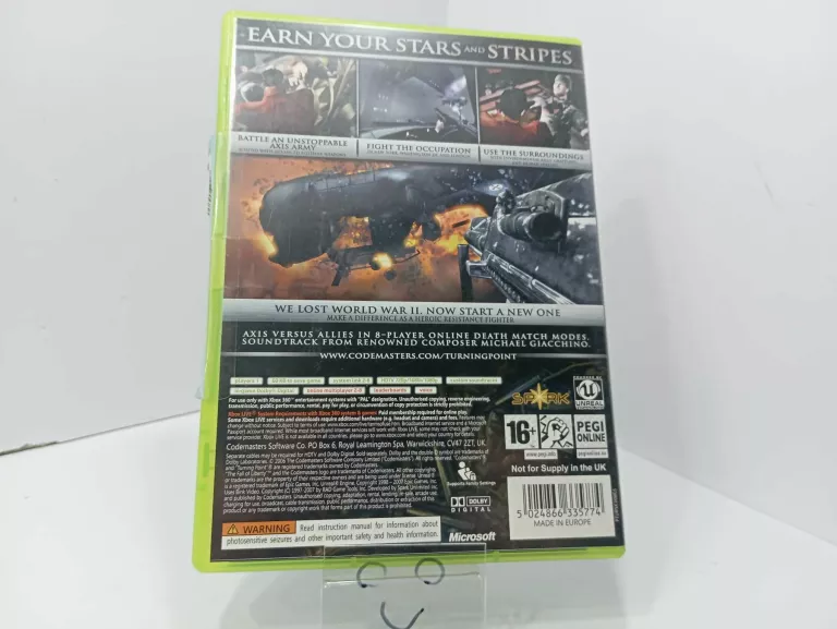 TURNING POINT: FALL OF LIBERTY XBOX 360