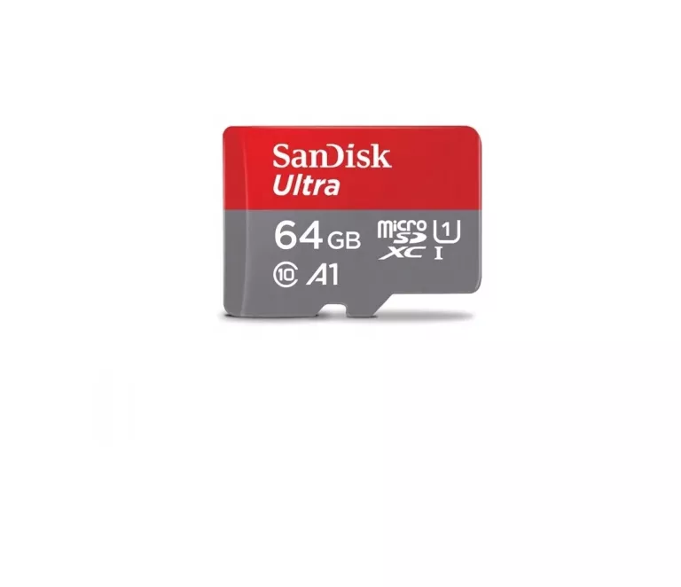 KARTA PAMIĘCI SANDISK MICROSD 64GB SDXC + ADAPTER, 140MB/S