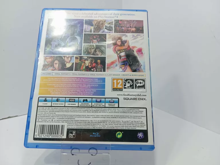 FINAL FANTASY X X-2 HD REMASTER PS4