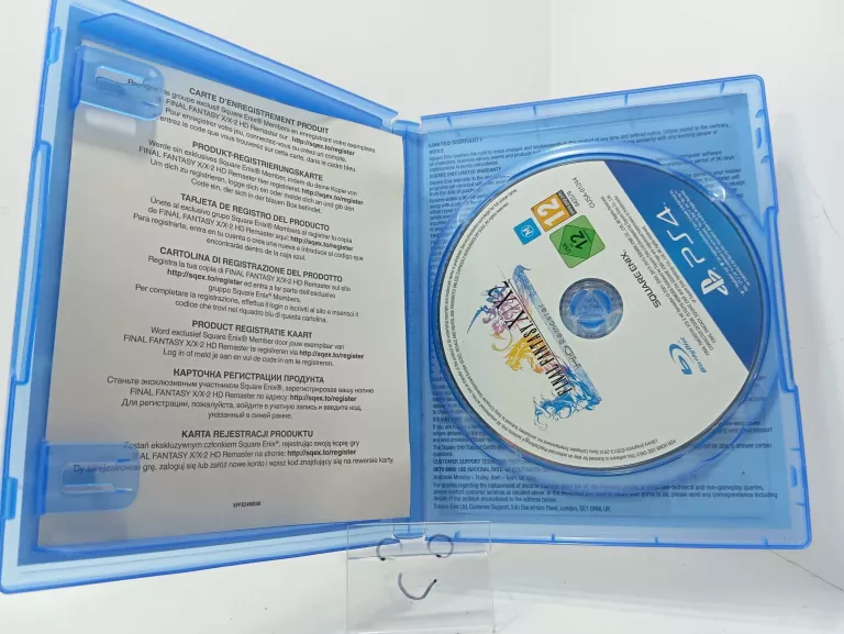 FINAL FANTASY X X-2 HD REMASTER PS4
