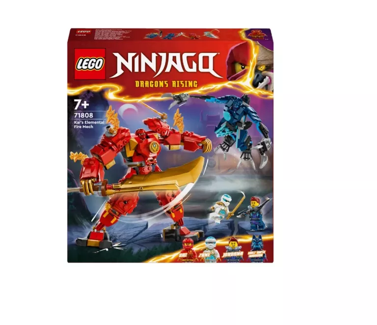 LEGO NINJAGO 71808 MECH ŻYWIOŁU OGNIA KAIA
