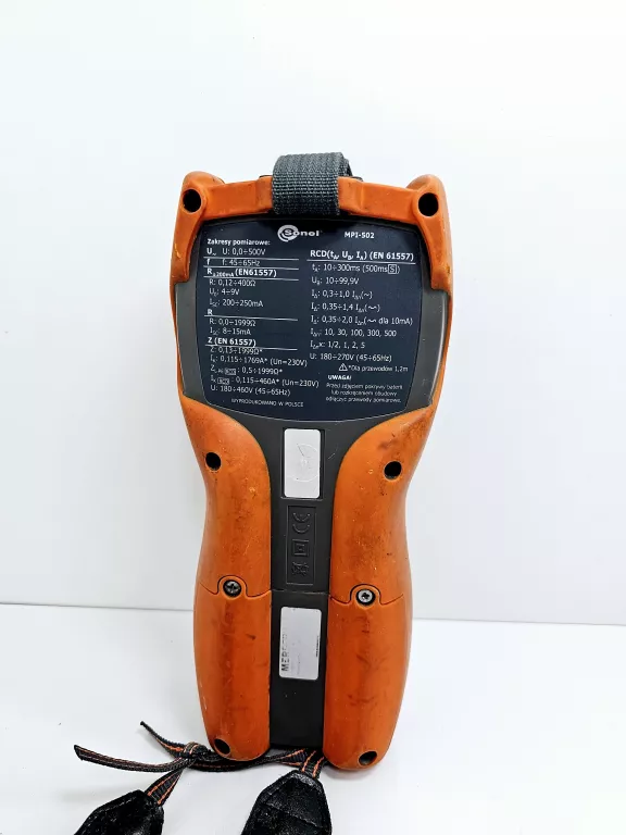 SONEL MPI 502 WIELOFUNKCYJNY MIERNIK PARAMETRÓW INSTALACJI ELEKTRYCZNEJ