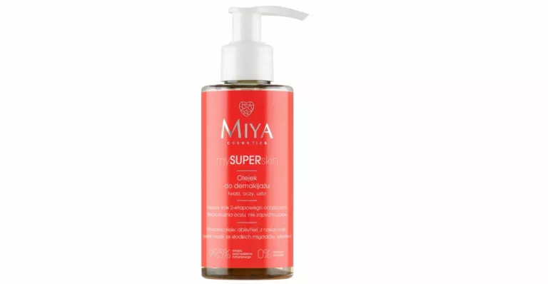 MIYA MYSUPERSKIN OLEJEK DO DEMAKIJAŻU TWARZ OCZY USTA 140 ML